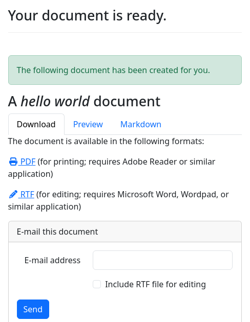 Screenshot of document-file-code example