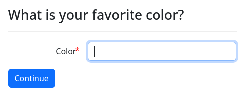 Screenshot of fields-choices-datalist example