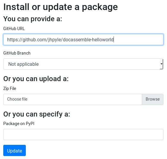 GitHub Install